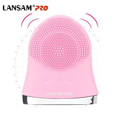 LANSAM facial cleaning tools silicone face wash brush washing face machine make sikn smooth